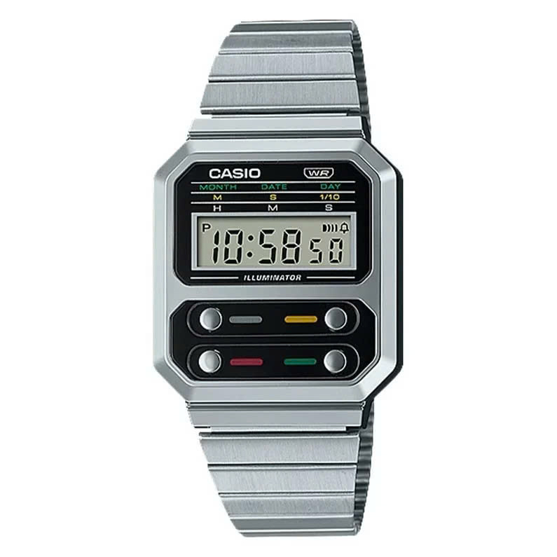 ĐỒNG HỒ CASIO A100WE-1ADF CHÍNH HÃNG